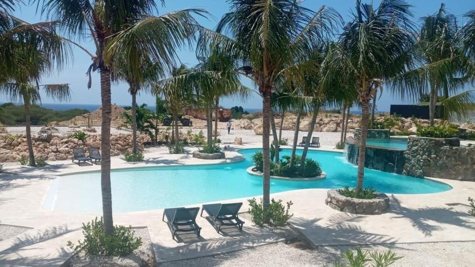 Blue Bay Penthouse Reef 5, Beach Golf Pool Dive With Ocean View Dorp Dorp Sint Michiel エクステリア 写真