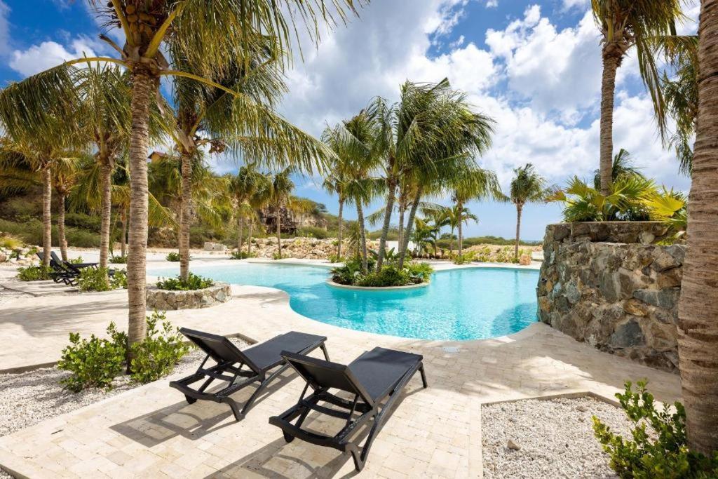 Blue Bay Penthouse Reef 5, Beach Golf Pool Dive With Ocean View Dorp Dorp Sint Michiel エクステリア 写真