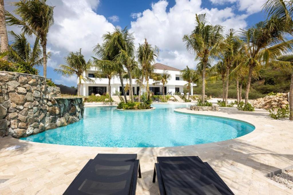 Blue Bay Penthouse Reef 5, Beach Golf Pool Dive With Ocean View Dorp Dorp Sint Michiel エクステリア 写真