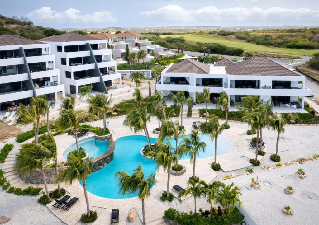 Blue Bay Penthouse Reef 5, Beach Golf Pool Dive With Ocean View Dorp Dorp Sint Michiel エクステリア 写真